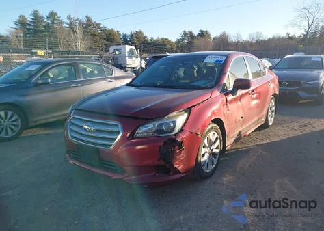 2016 Subaru Legacy 2.5I Premium z USA, uszkodzony, nr VIN 4S3BNAC66G3058395